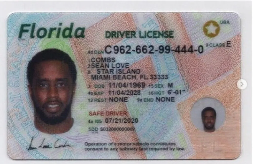Florida Fake Driver License