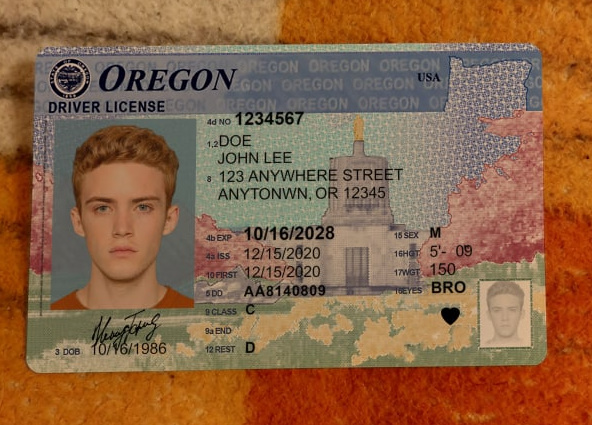Oregon Fake Driver License