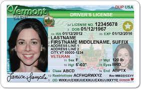 Vermont Fake Driver License
