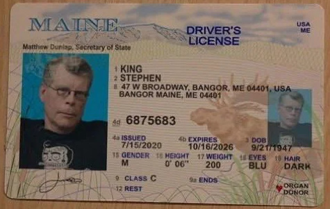 Maine Fake Drivers License